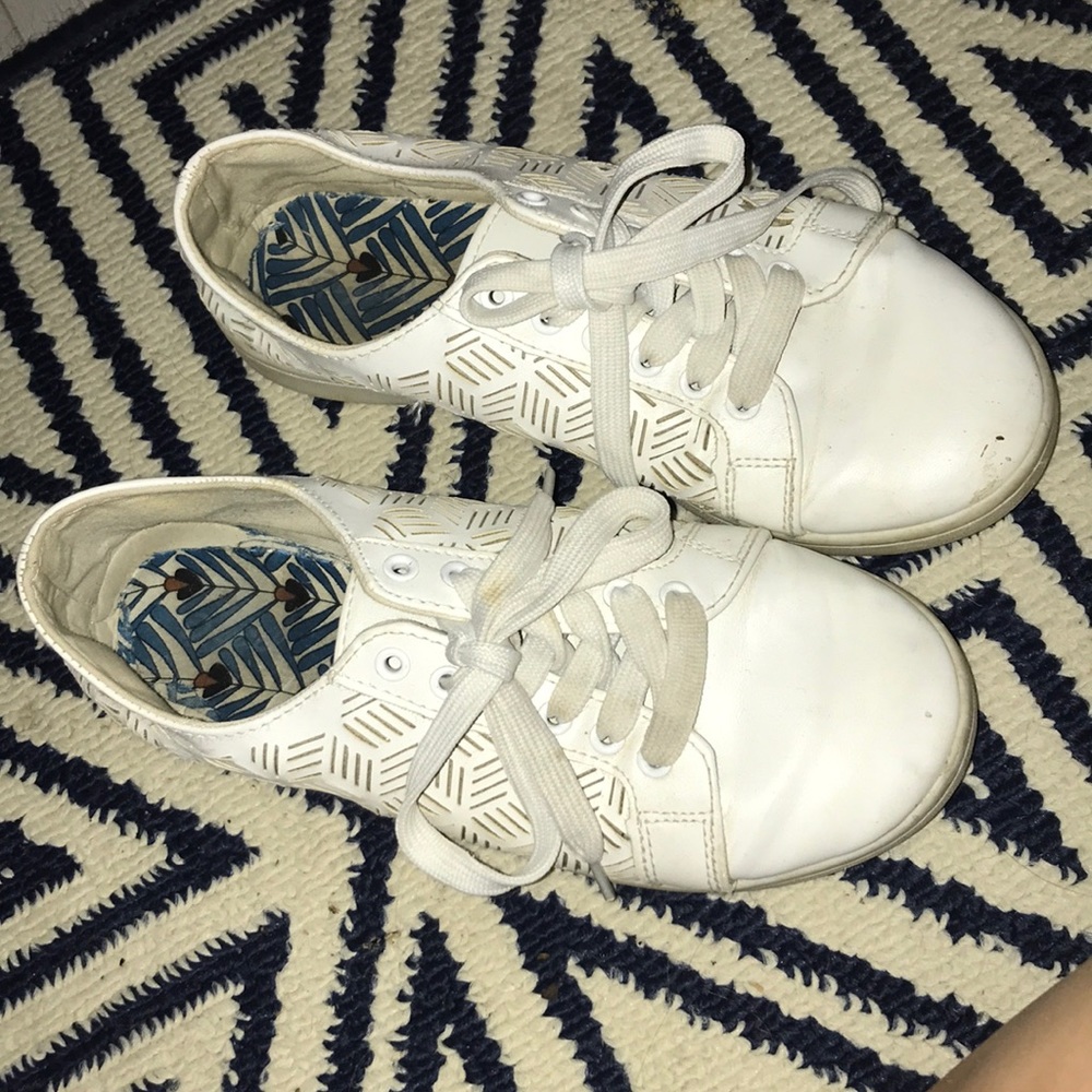 White sneakers